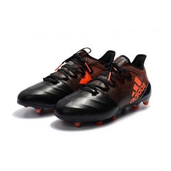 fodboldstøvler Adidas X 17.1 FG - Sort Orange_3.jpg